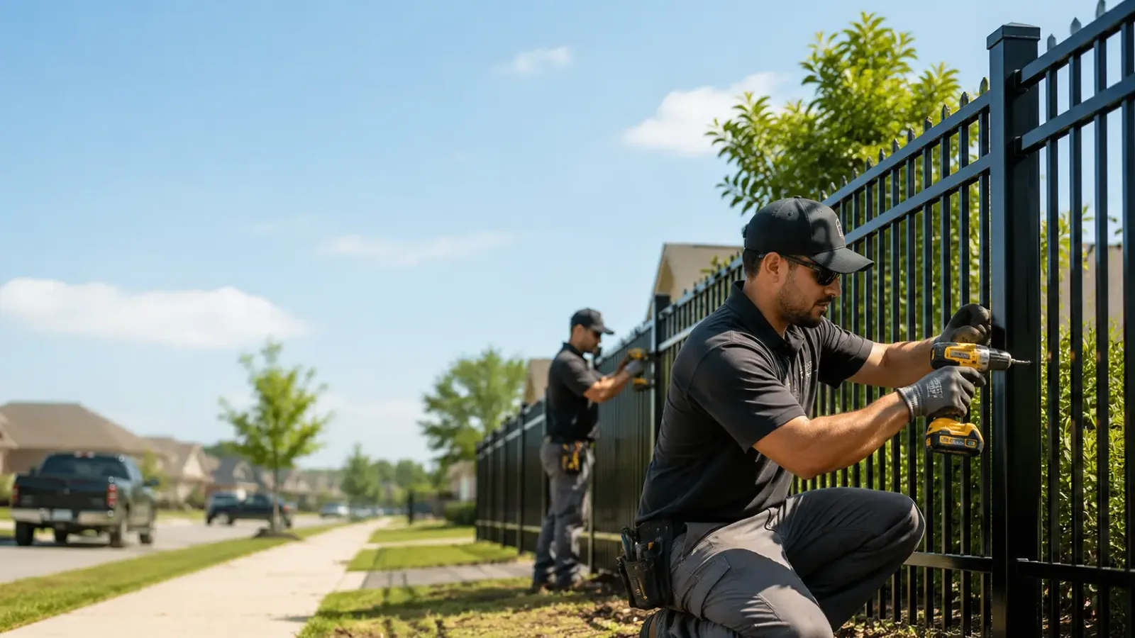 Metal Fence Installation in Van Meter, IA